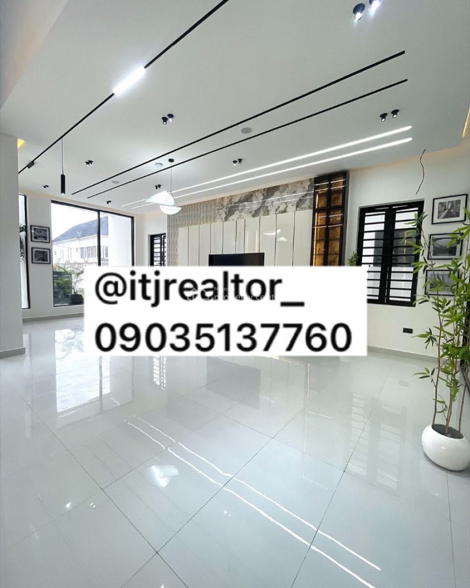 Luxury 5 Bedroom Detached Duplex with Swimming Pool and Bq, Chevron, Lekki, Lagos, Detached Duplex for Sale