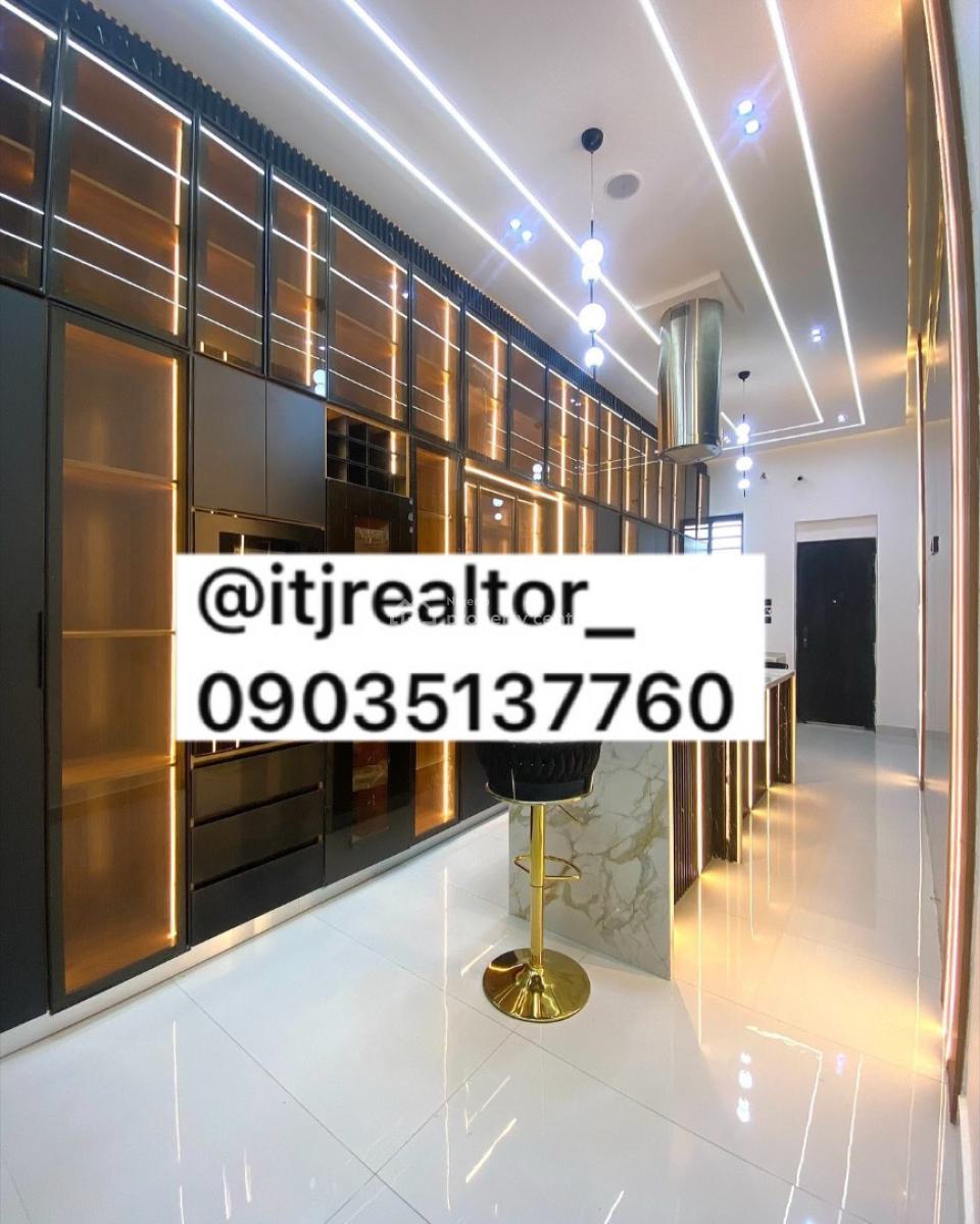 Luxury 5 Bedroom Detached Duplex with Swimming Pool and Bq, Chevron, Lekki, Lagos, Detached Duplex for Sale