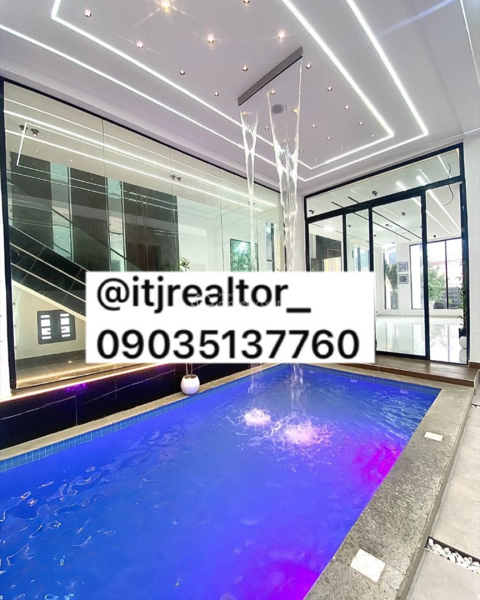 Luxury 5 Bedroom Detached Duplex with Swimming Pool and Bq, Chevron, Lekki, Lagos, Detached Duplex for Sale