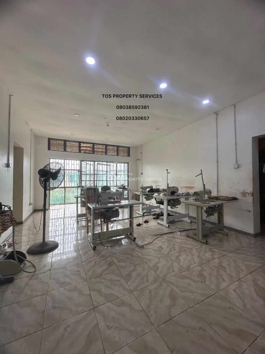 Spacious 3 Bedroom Flat for Office Or Commercial, Surulere, Lagos, Office Space for Rent