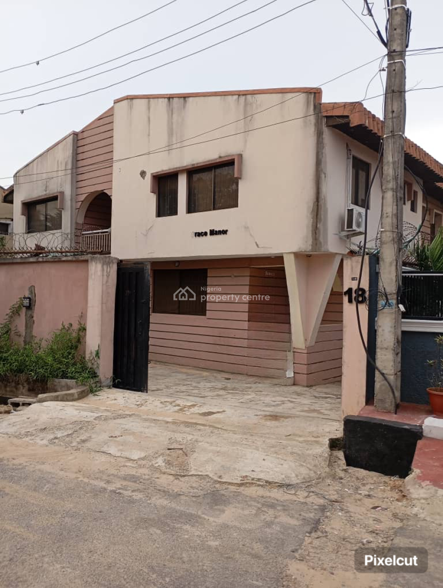 Well Maintained Block of Flats in a Secured Estate, Secured Estate Behind Shonibare Estate, Maryland, Lagos, Block of Flats for Sale