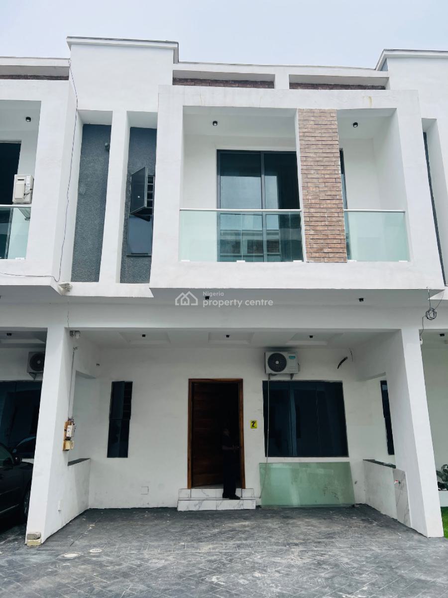Furnished 3 Bedroom Terrace Duplex in a Secured Estate, Orchid Road, Off Second Lekki Toll Gate, Igbo Efon, Lekki, Lagos, Terraced Duplex for Sale
