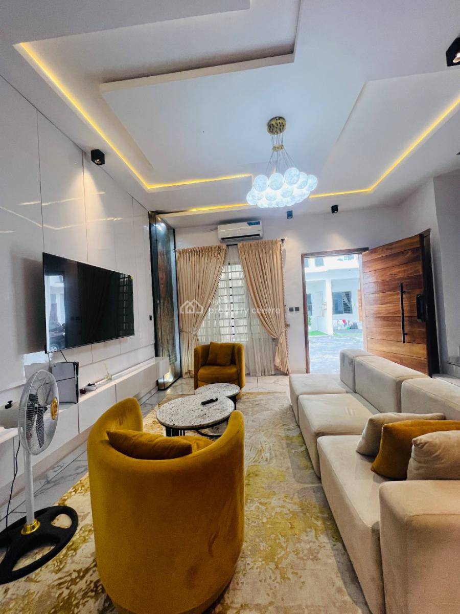 Furnished 3 Bedroom Terrace Duplex in a Secured Estate, Orchid Road, Off Second Lekki Toll Gate, Igbo Efon, Lekki, Lagos, Terraced Duplex for Sale