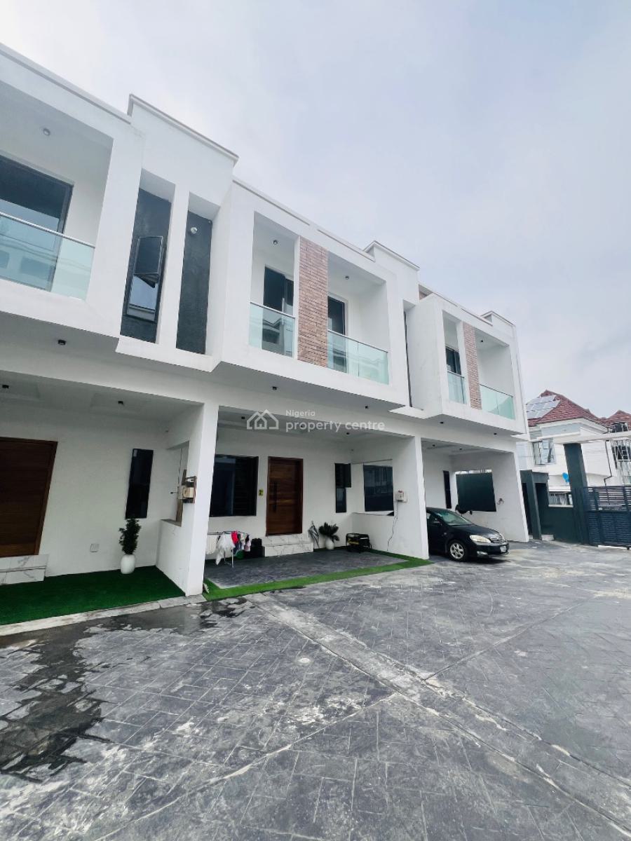 Furnished 3 Bedroom Terrace Duplex in a Secured Estate, Orchid Road, Off Second Lekki Toll Gate, Igbo Efon, Lekki, Lagos, Terraced Duplex for Sale