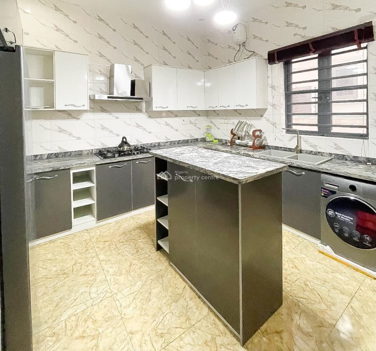 4 Bedroom Semi Detached Back House, Orchid Road, Lekki, Lagos, Semi-detached Duplex for Rent