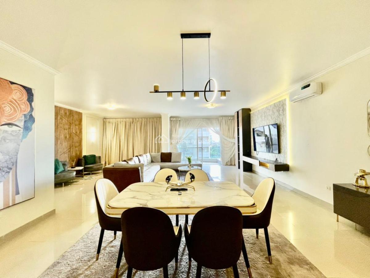 Luxury 3 Bedroom Apartment on a Highrise Building, Gerald Road, Old Ikoyi, Ikoyi, Lagos, Flat / Apartment Short Let