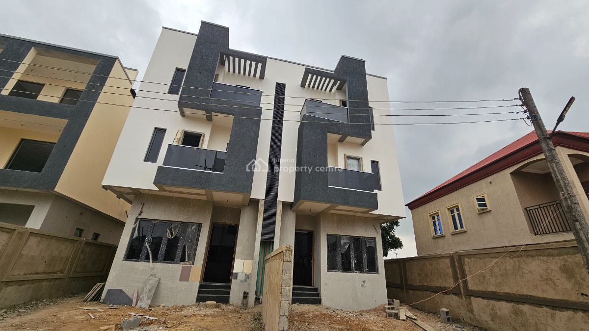 Charming and Lovely 4 Bedroom Semi-detached Duplex with a Room Bq, Alausa, Ikeja, Lagos, Semi-detached Duplex for Sale