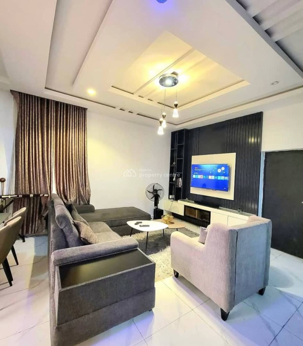 1 Bedroom Fully Furnished and Serviced Apartment., Katampe Main., Katampe, Abuja, Mini Flat (room and Parlour) for Rent