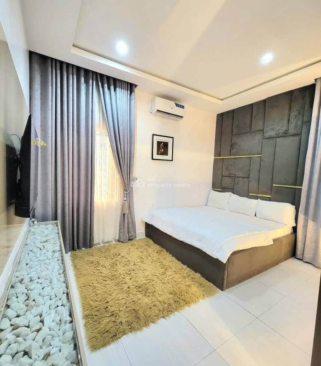 1 Bedroom Fully Furnished and Serviced Apartment., Katampe Main., Katampe, Abuja, Mini Flat (room and Parlour) for Rent