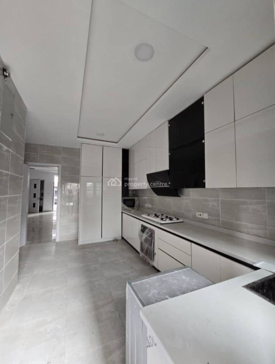 Tastefully Finished Serviced 4 Bedroom Terrace with a Room Bq, Victoria Island (vi), Lagos, Terraced Duplex for Rent