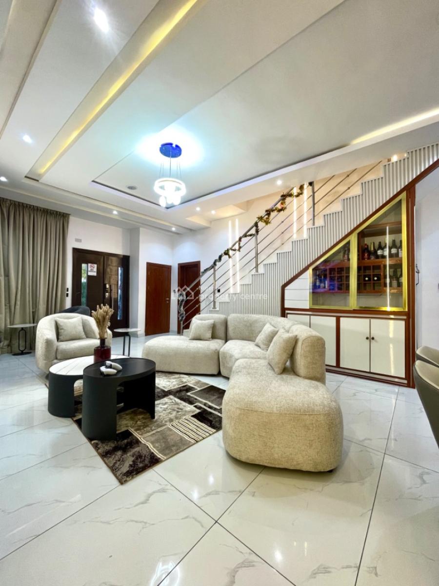 Luxury 4 Bedroom Self Compound Duplex with Ps5, Snooker and Sit Out, Tari Ekpebu Close, Bayo Dahunsi Estate, Ikate Elegushi, Lekki, Lagos, Detached Duplex Short Let