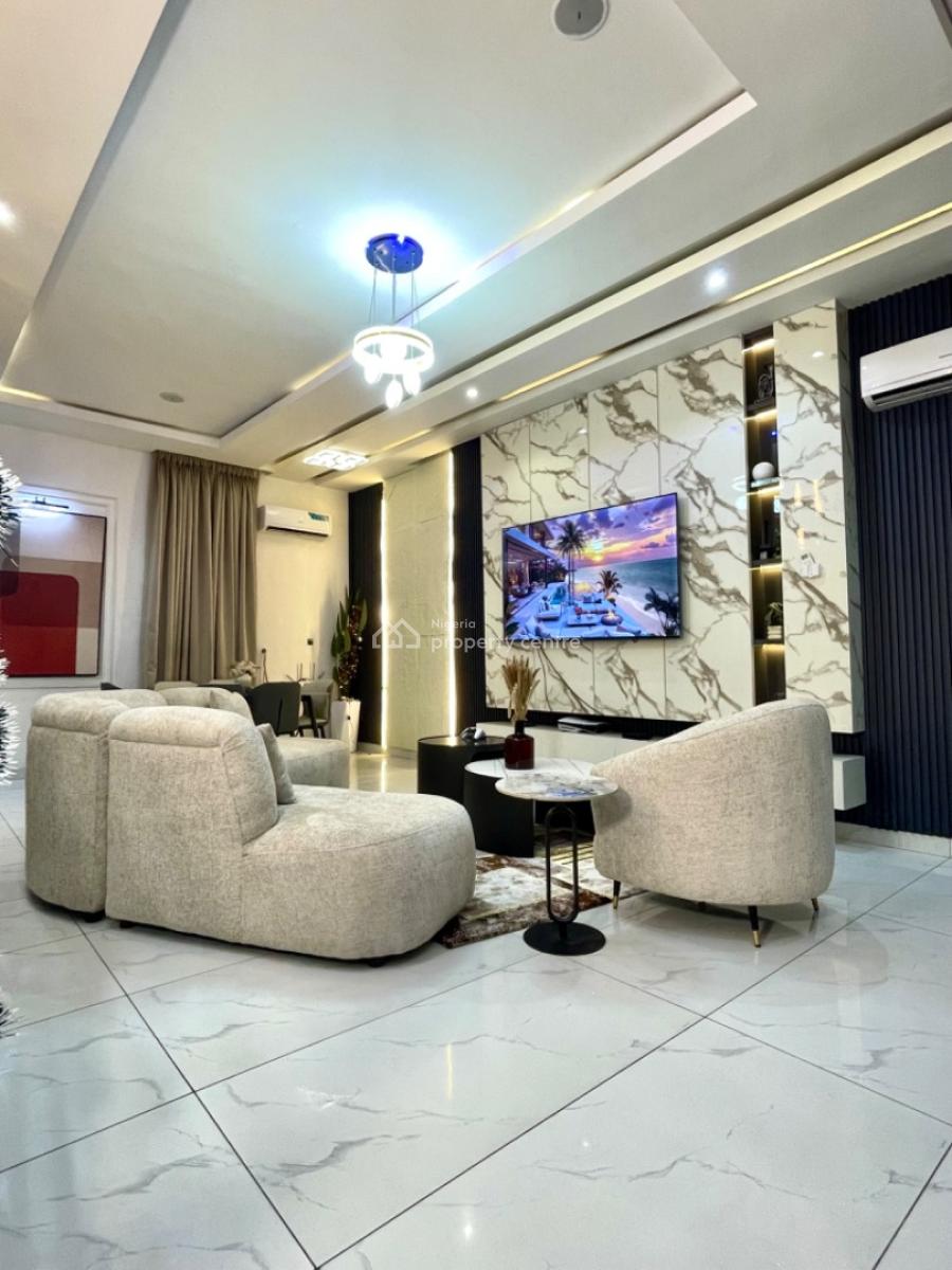 Luxury 4 Bedroom Self Compound Duplex with Ps5, Snooker and Sit Out, Tari Ekpebu Close, Bayo Dahunsi Estate, Ikate Elegushi, Lekki, Lagos, Detached Duplex Short Let