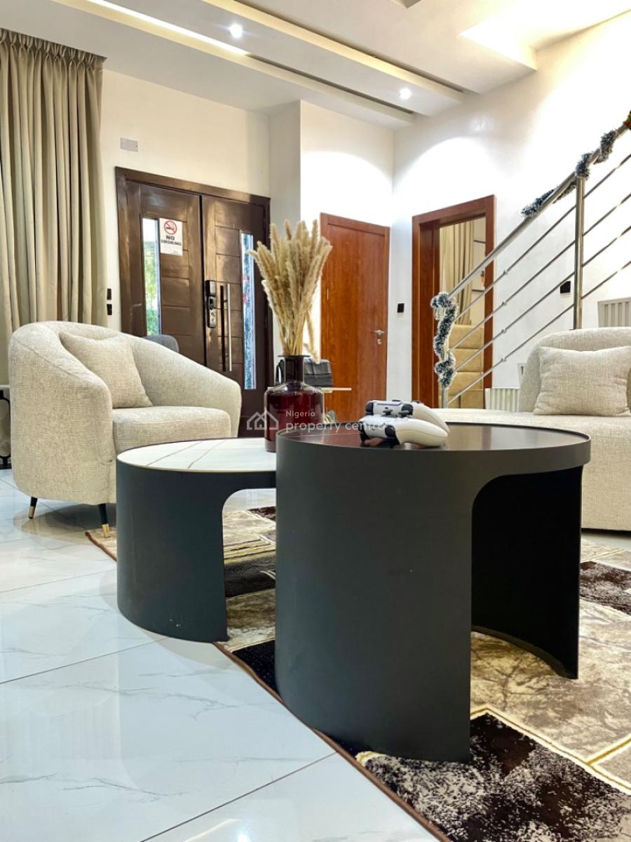 Luxury 4 Bedroom Self Compound Duplex with Ps5, Snooker and Sit Out, Tari Ekpebu Close, Bayo Dahunsi Estate, Ikate Elegushi, Lekki, Lagos, Detached Duplex Short Let