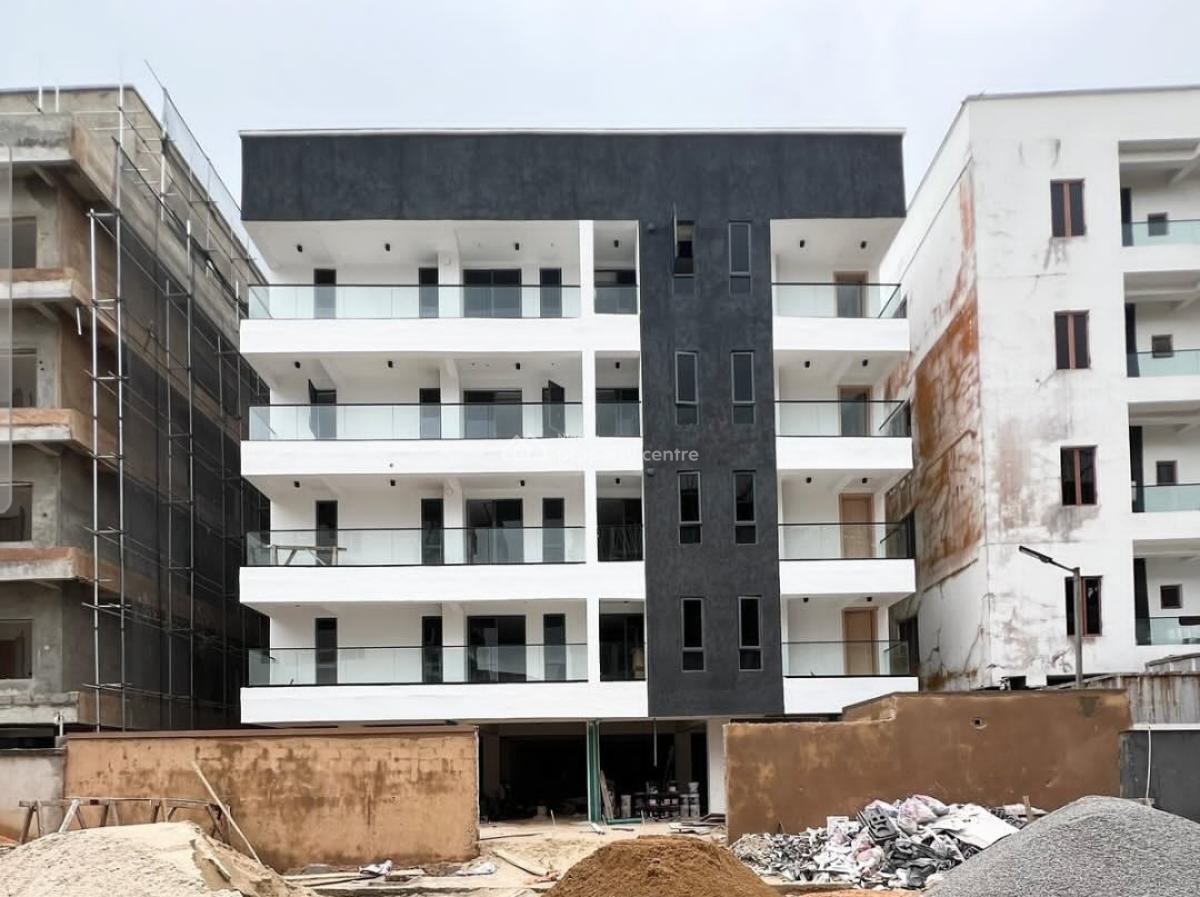 Newly Built and Serviced with 24/7 Power Supply 3 Bedroom En-suite Fla, Ikate, Lekki, Lagos, Flat / Apartment for Rent