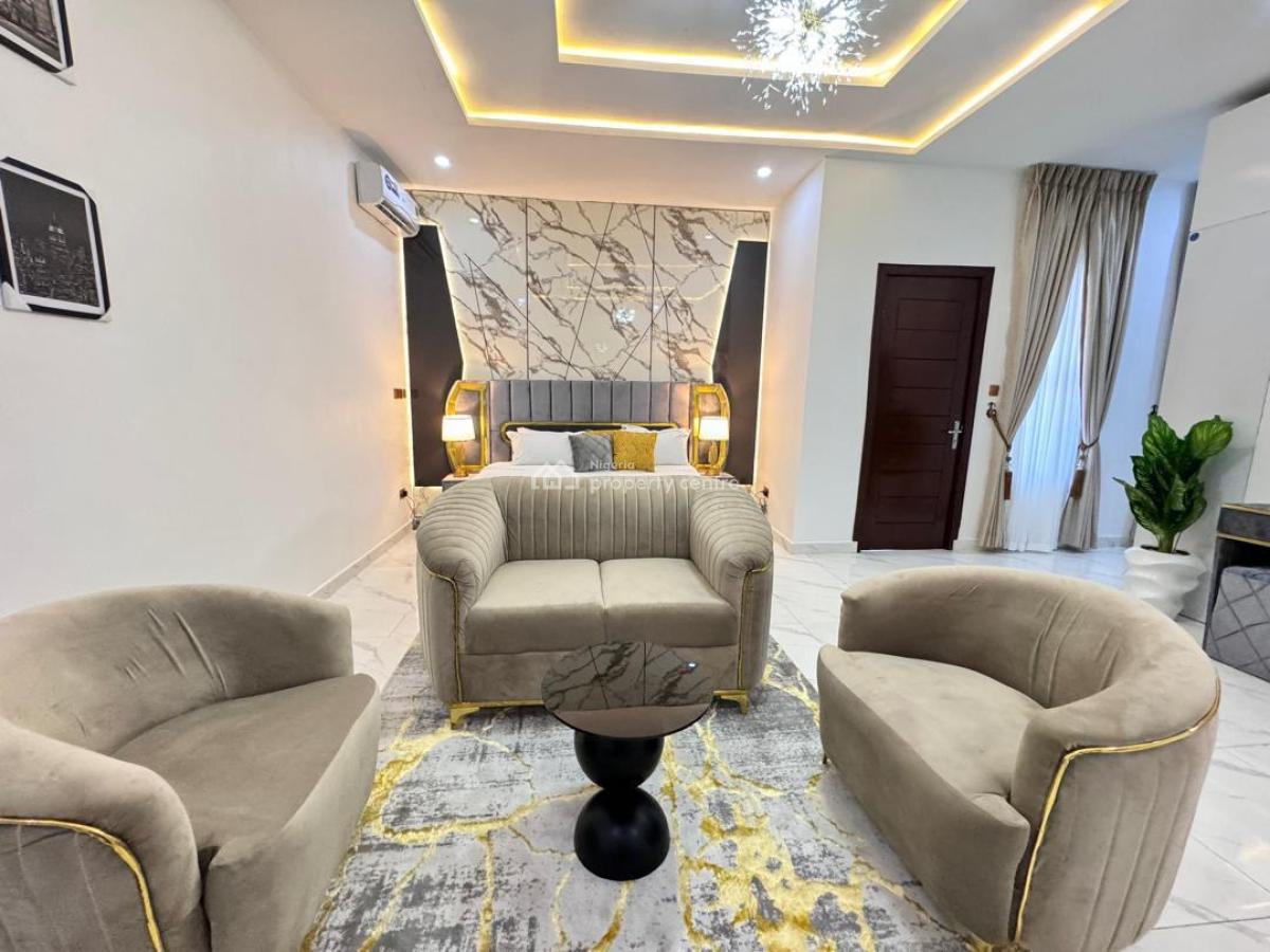 4 Bedroom Self Compound Duplex, 3a Oseni Close, Chevyview Estate Chevron, Lekki Expressway, Lekki, Lagos, Semi-detached Duplex Short Let