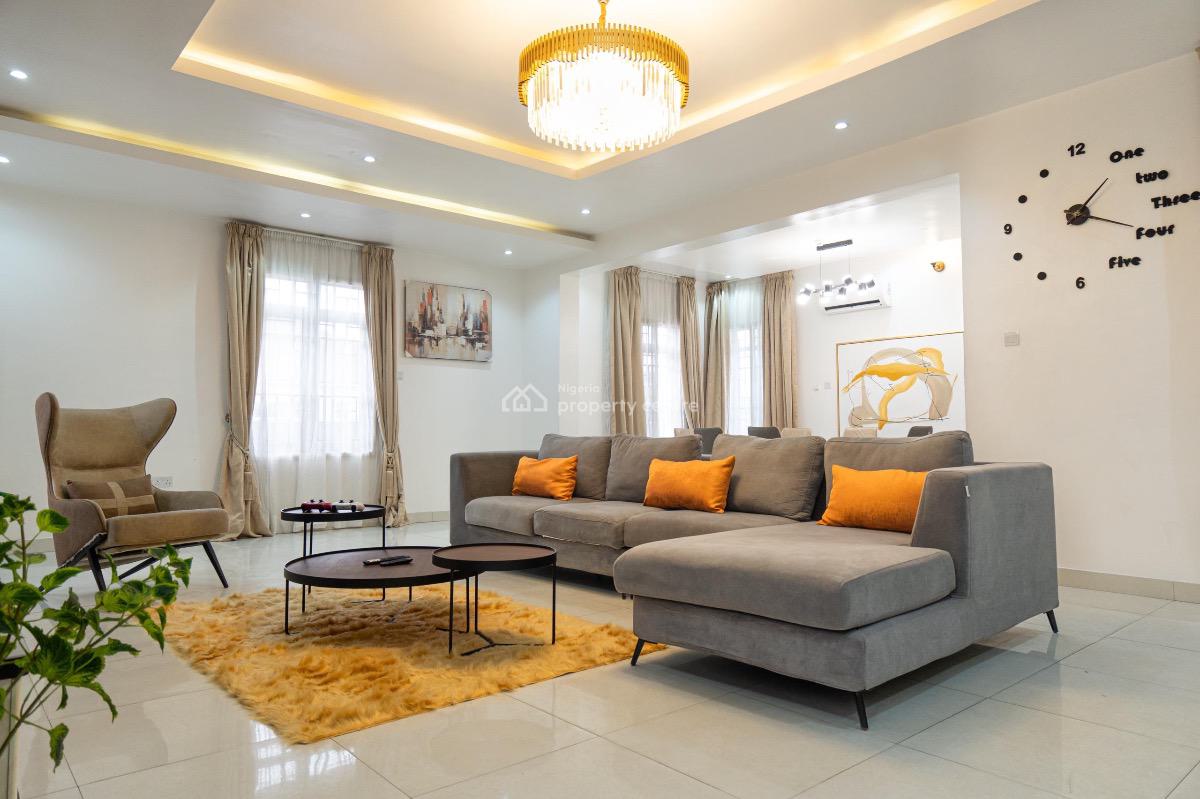 Brand New 3 Bedroom Apartment with Snooker Board, 9 Oluwakayode Jacobs Crescent, Lekki Phase 1, Lekki Phase 1, Lekki, Lagos, Flat / Apartment Short Let