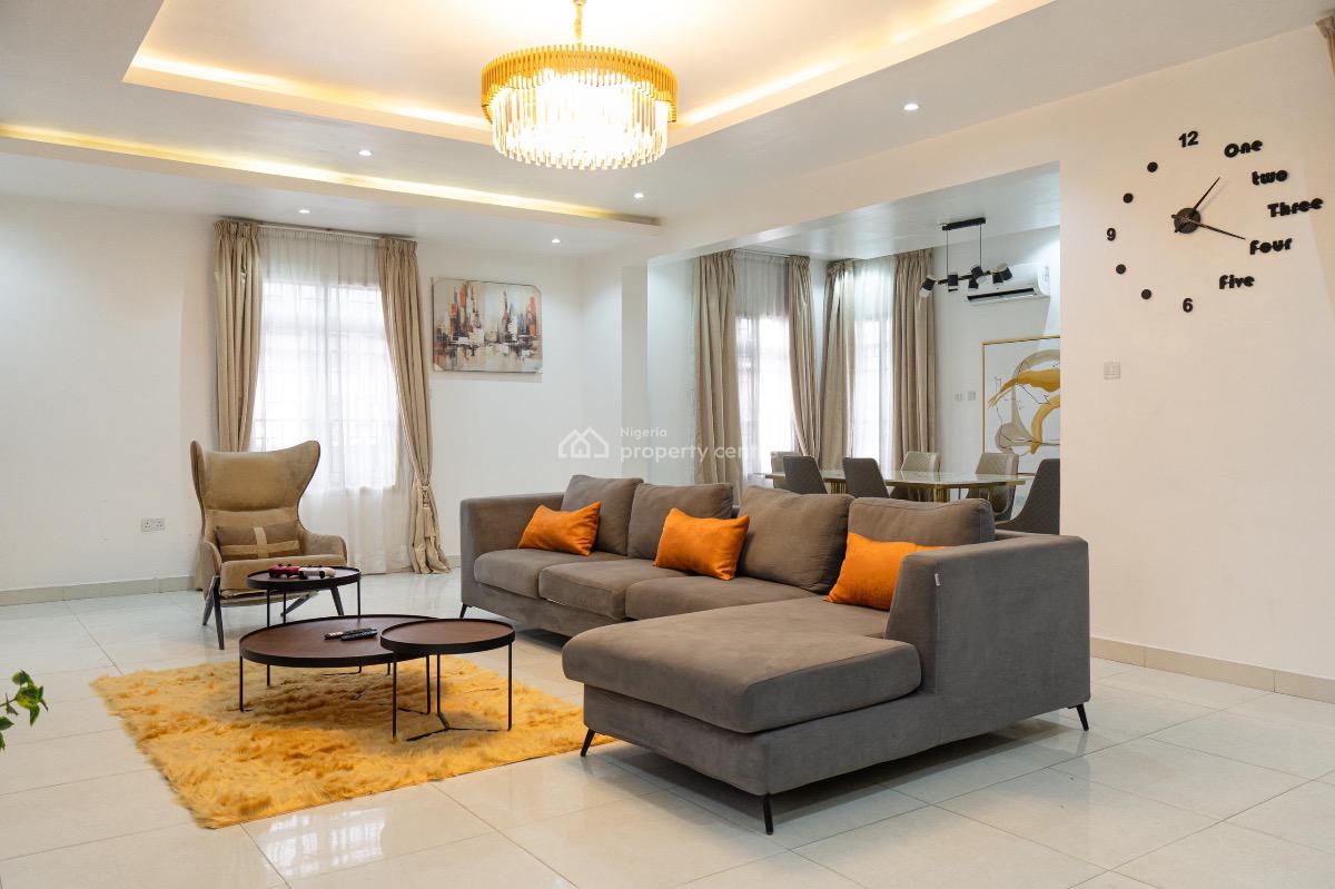 Brand New 3 Bedroom Apartment with Snooker Board, 9 Oluwakayode Jacobs Crescent, Lekki Phase 1, Lekki Phase 1, Lekki, Lagos, Flat / Apartment Short Let