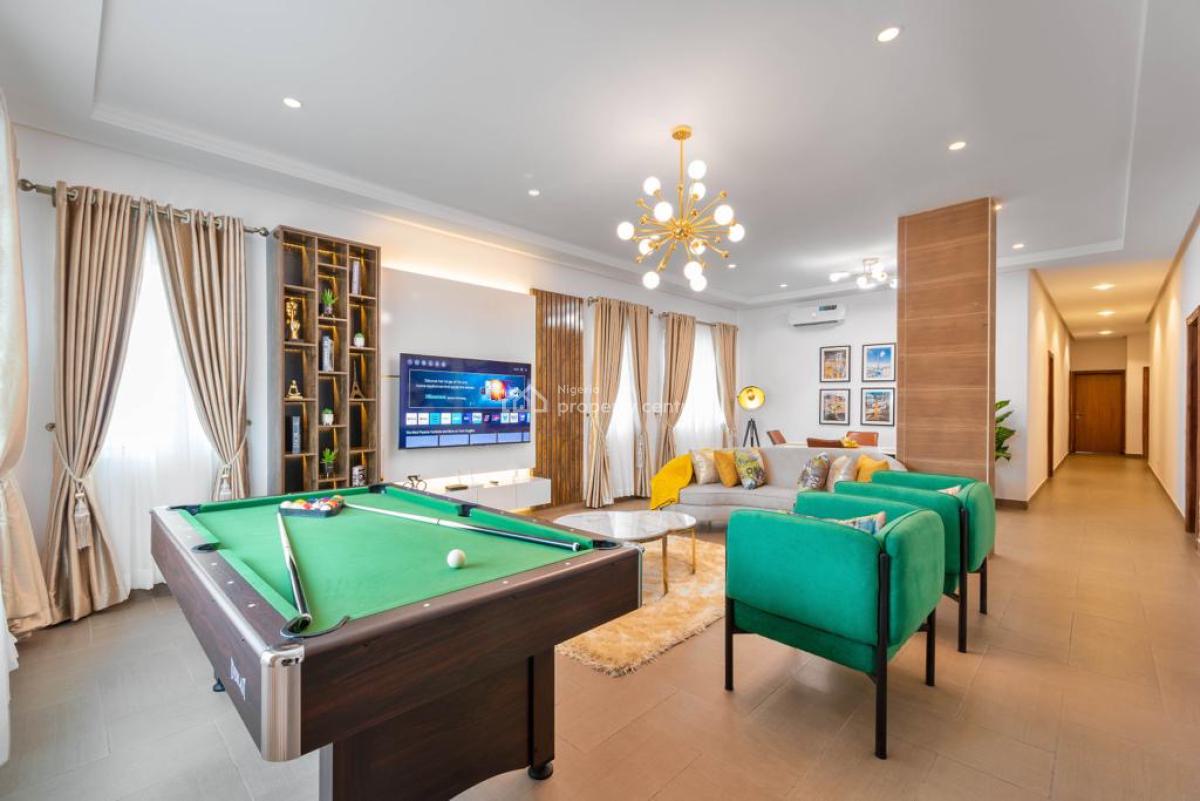 Beautiful 2 Bedroom Apartment with Snooker Board, 19c Bashorun Okusanya Street, Off Admiralty Way, Lekki Phase 1, Lekki, Lagos, Flat / Apartment Short Let