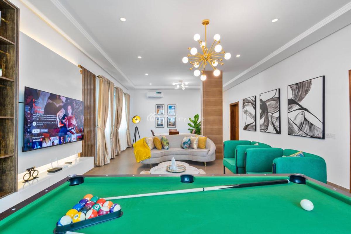 Beautiful 2 Bedroom Apartment with Snooker Board, 19c Bashorun Okusanya Street, Off Admiralty Way, Lekki Phase 1, Lekki, Lagos, Flat / Apartment Short Let
