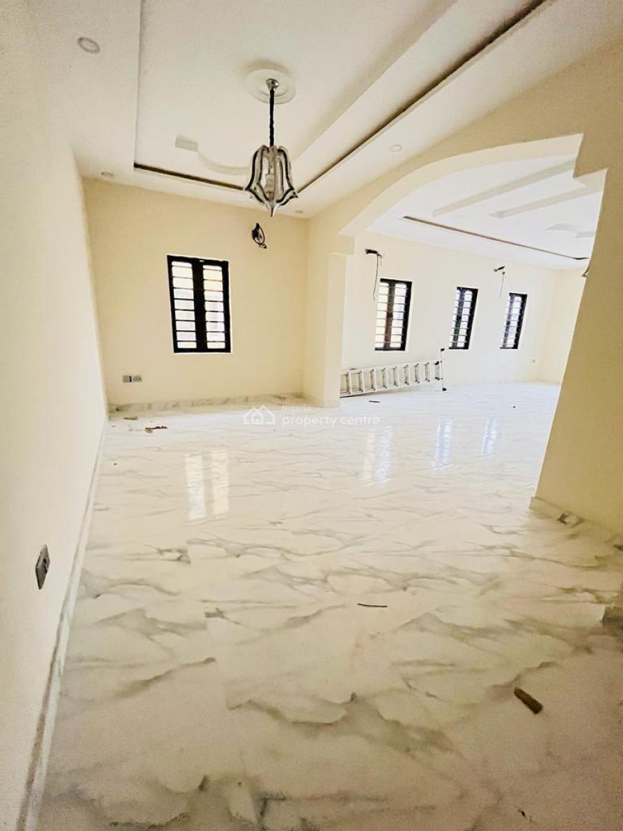 6 Bedroom Fully Detached Duplex with 2 Rooms Bq on 600sqm, Northern Foreshore Estate, Chevron, Lekki, Lagos, Detached Duplex for Sale