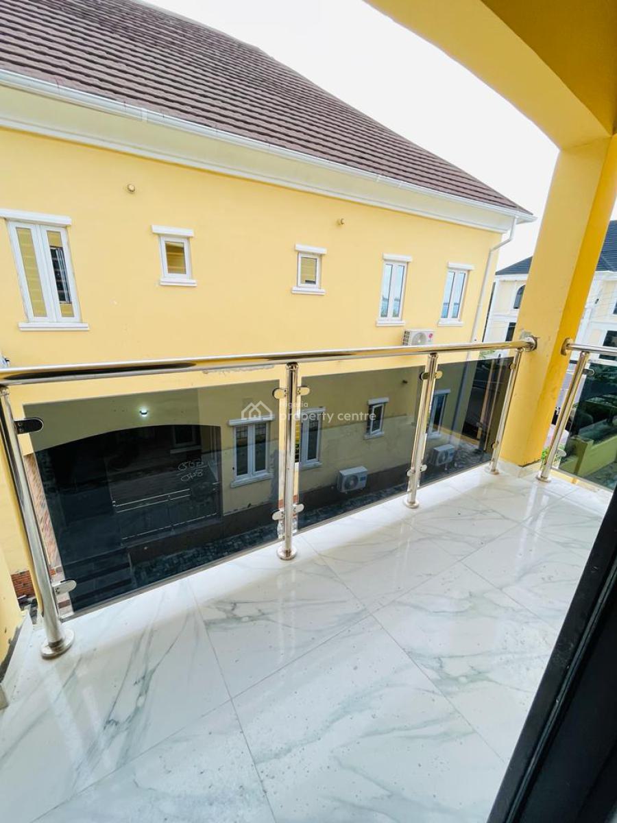 6 Bedroom Fully Detached Duplex with 2 Rooms Bq on 600sqm, Northern Foreshore Estate, Chevron, Lekki, Lagos, Detached Duplex for Sale