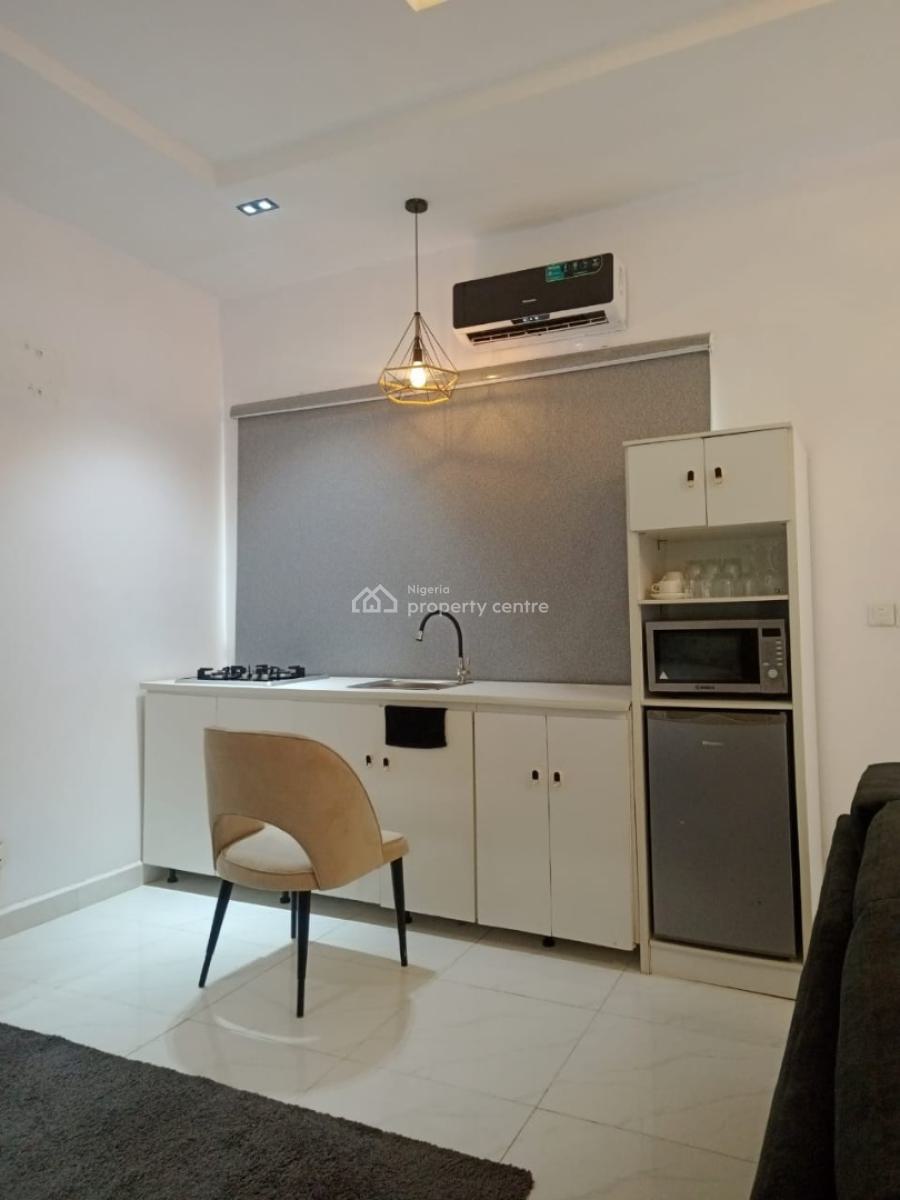 Fully Furnished Studio Apartment with Swimming Pool & Gym, Justice Court, Ologolo, Lekki, Lagos, Self Contain (single Rooms) for Rent