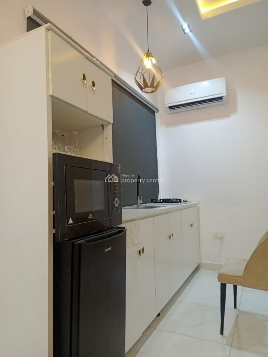 Fully Furnished Studio Apartment with Swimming Pool & Gym, Justice Court, Ologolo, Lekki, Lagos, Self Contain (single Rooms) for Rent
