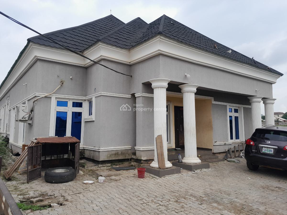 Spacious 3 Bedroom Detached Bungalow, Army Estate, Kubwa, Abuja, Detached Bungalow for Sale