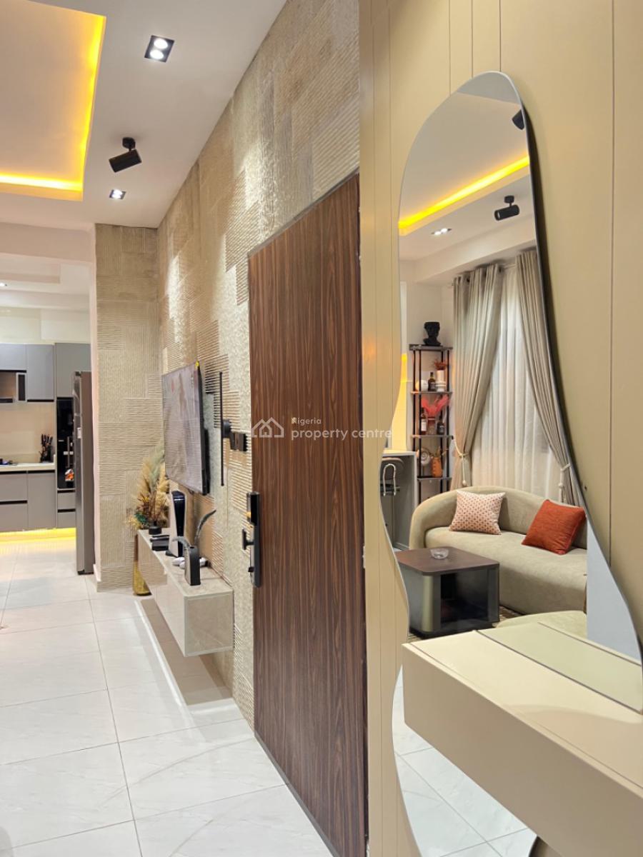 Beautiful 1 Bedroom Apartment with Swimming Pool, 1 Akinyemi Omoyeni, Monada Apartments Ikate, Ikate Elegushi, Lekki, Lagos, Flat / Apartment Short Let