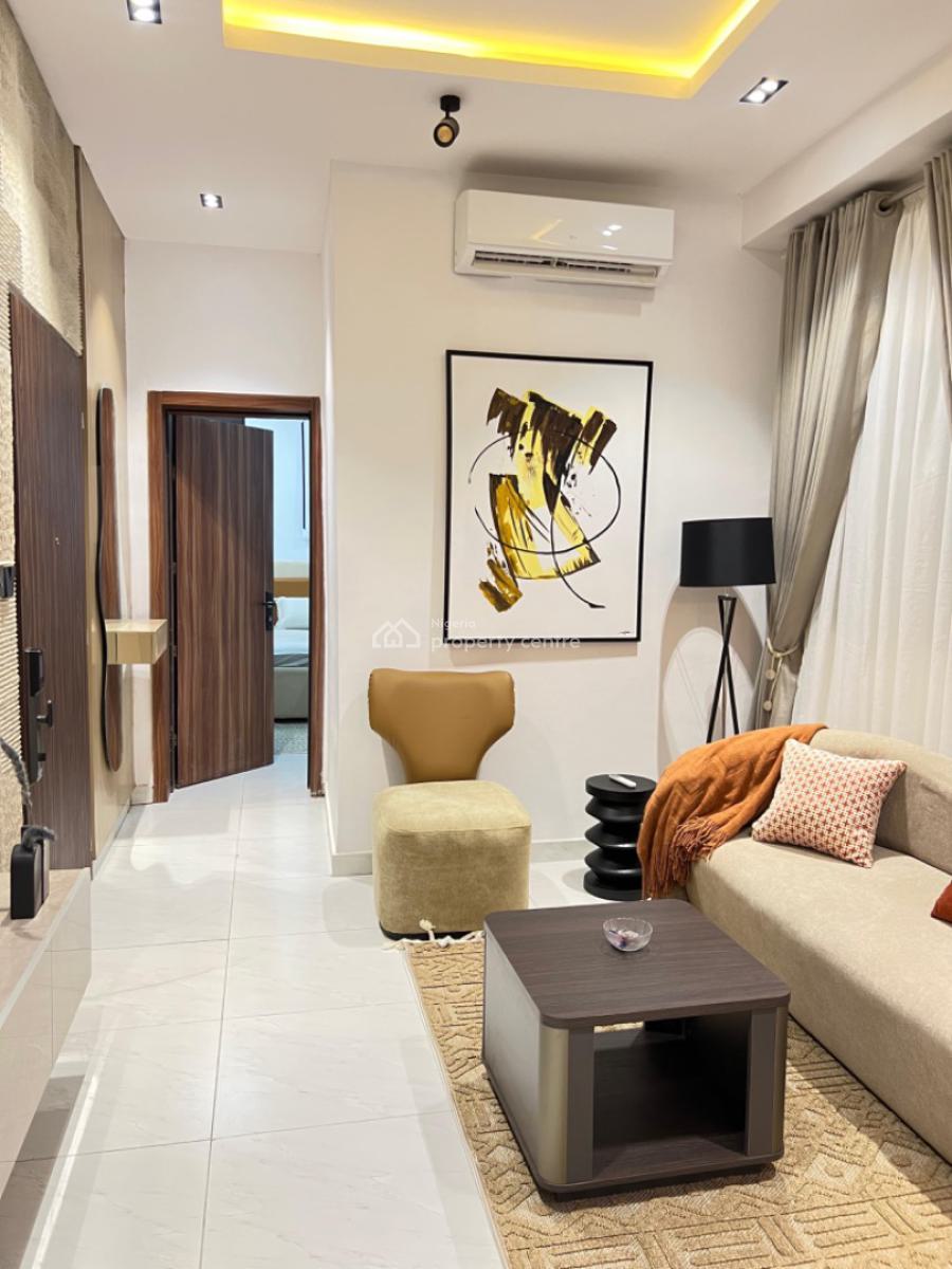 Beautiful 1 Bedroom Apartment with Swimming Pool, 1 Akinyemi Omoyeni, Monada Apartments Ikate, Ikate Elegushi, Lekki, Lagos, Flat / Apartment Short Let