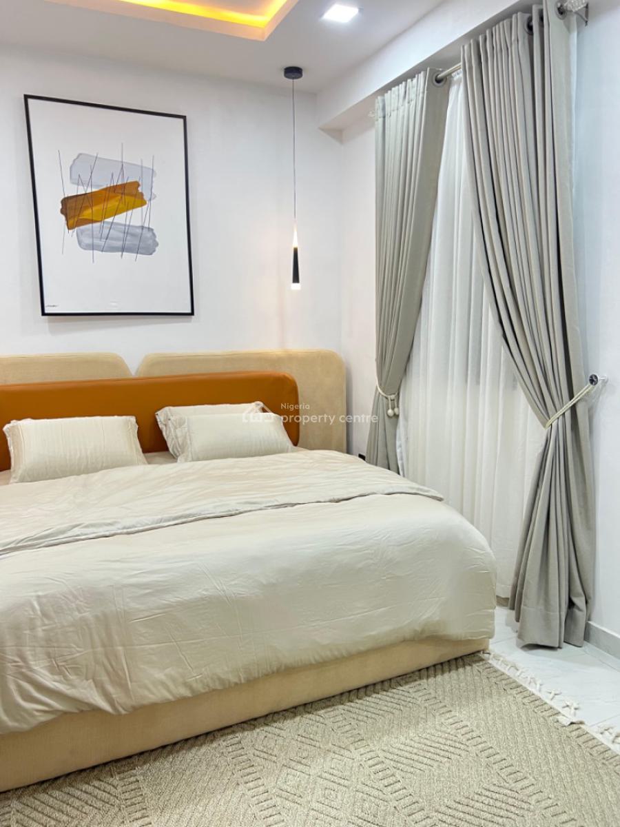 Beautiful 1 Bedroom Apartment with Swimming Pool, 1 Akinyemi Omoyeni, Monada Apartments Ikate, Ikate Elegushi, Lekki, Lagos, Flat / Apartment Short Let
