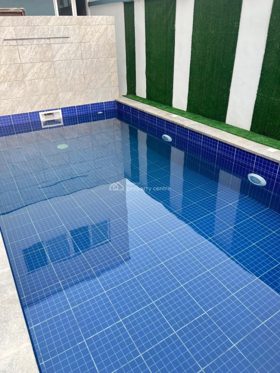 Beautiful 1 Bedroom Apartment with Swimming Pool, 1 Akinyemi Omoyeni, Monada Apartments Ikate, Ikate Elegushi, Lekki, Lagos, Flat / Apartment Short Let