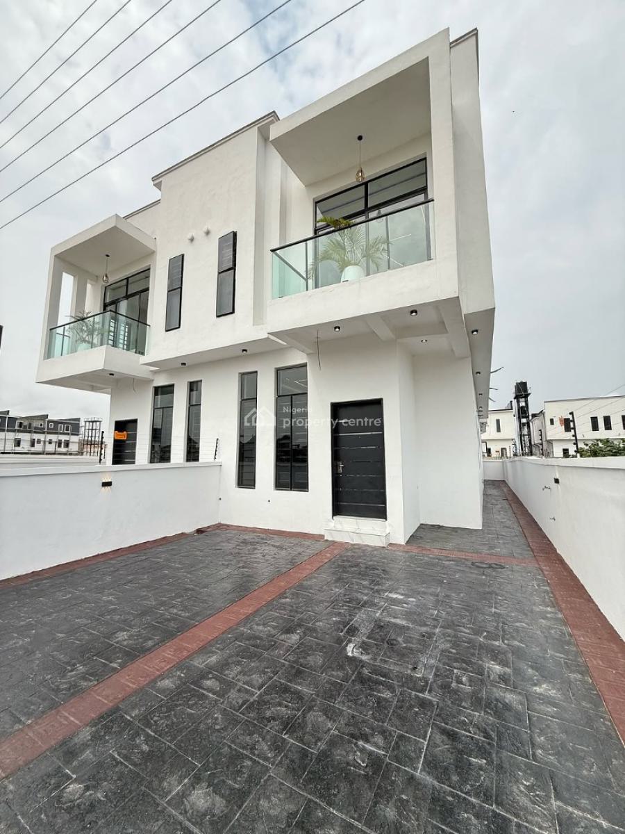 Four Bedroom Semi Deatched Duplex with Bq, Abraham Adesanya, Ajah, Lagos, Detached Duplex for Sale