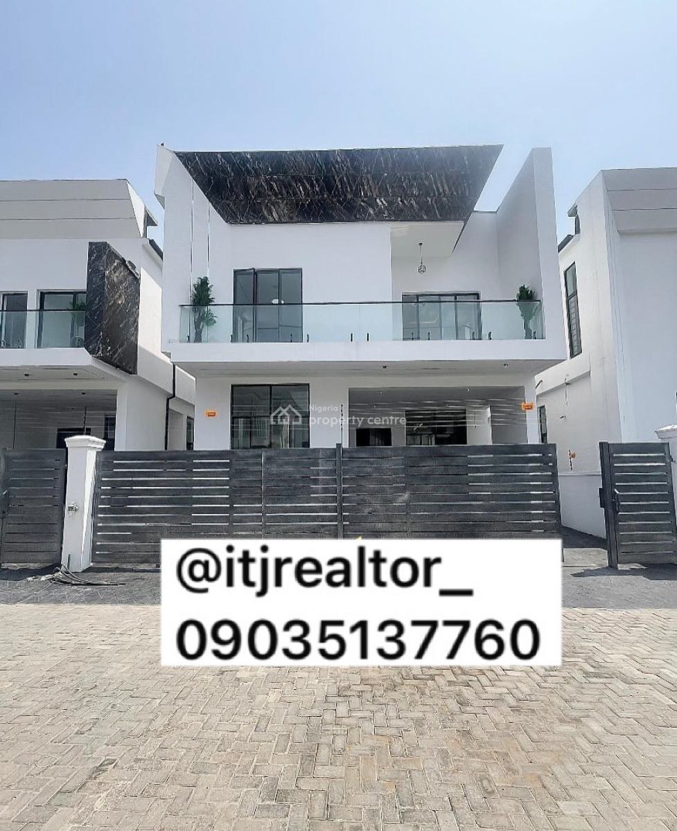 Luxury 4 Bedroom Detached Duplex with Bq, 2nd Toll Gate, Lekki, Lagos, Detached Duplex for Sale