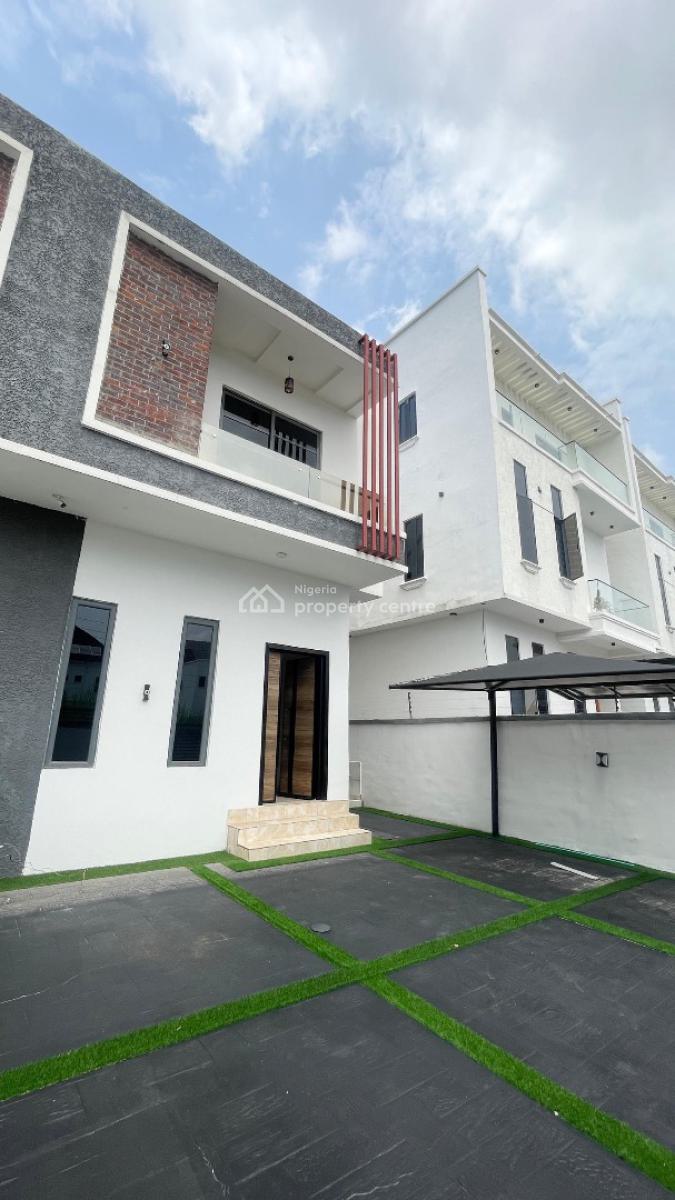 4bdr Contemporary Styled Semi Detached Duplex with Bq and Inverter, Chevron Alternative Along, Lekki Expressway, Lekki, Lagos, Semi-detached Duplex for Rent
