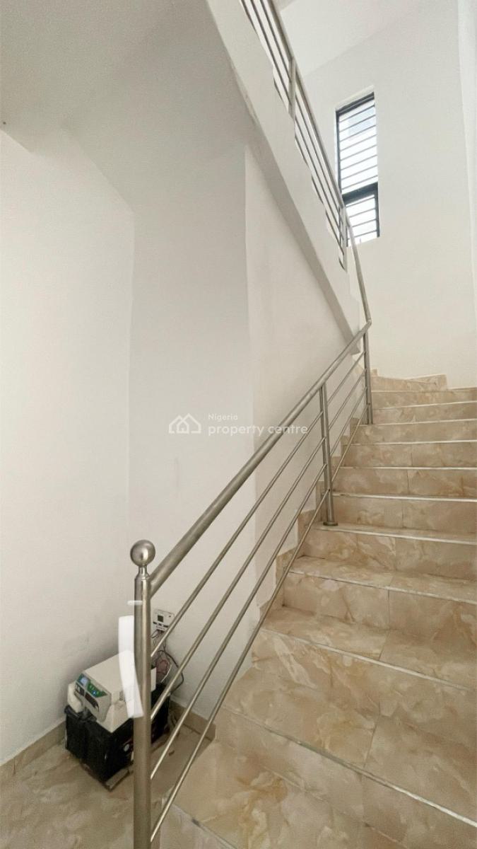 4bdr Contemporary Styled Semi Detached Duplex with Bq and Inverter, Chevron Alternative Along, Lekki Expressway, Lekki, Lagos, Semi-detached Duplex for Rent