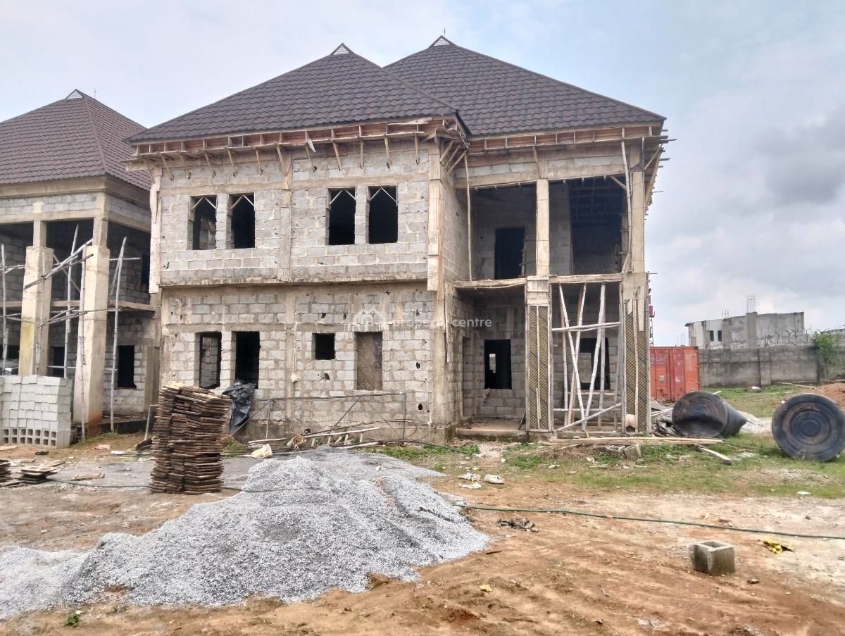 Luxury 4 Bedrooms Detached Duplex, Behind Aym Shafa, Opposite Dunamis Church By Nut Road, Lugbe District, Abuja, Detached Duplex for Sale