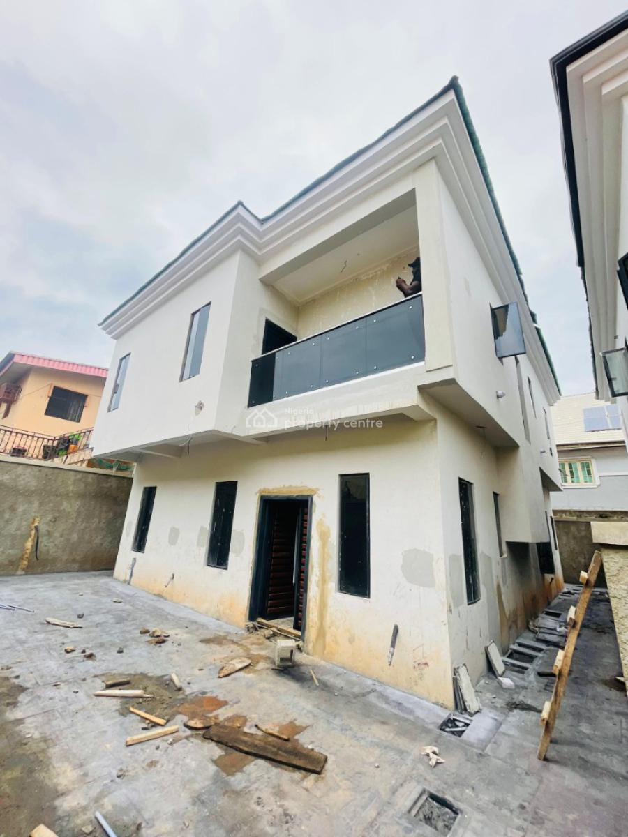 Magnificently Newly Built 4 Bedroom Fully Duplex Plus Bq in an Estate, Magnificently Newly Built 4 Bedroom Fully Duplex Plus Bq in an Estate, Gra Phase 1, Magodo, Lagos, Detached Duplex for Sale