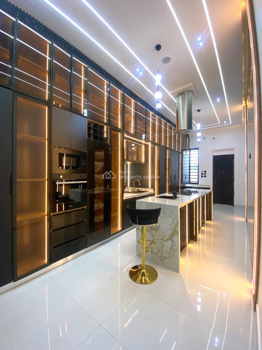 Remarkably Built Luxury 5 Bed Smart Home with Pool, Water Fountains, 2nd Toll Gate, Lekki, Lagos, Detached Duplex for Sale
