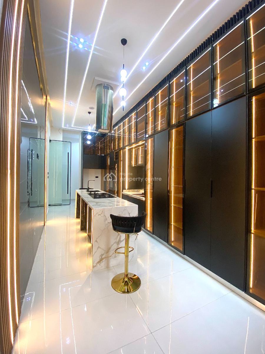 Remarkably Built Luxury 5 Bed Smart Home with Pool, Water Fountains, 2nd Toll Gate, Lekki, Lagos, Detached Duplex for Sale