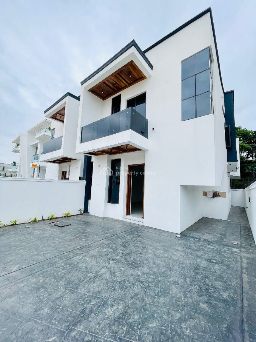 Modestly Finished Luxury 4 Bed Semi- Detached Duplex with Bq, Lekki, Lagos, Semi-detached Duplex for Sale