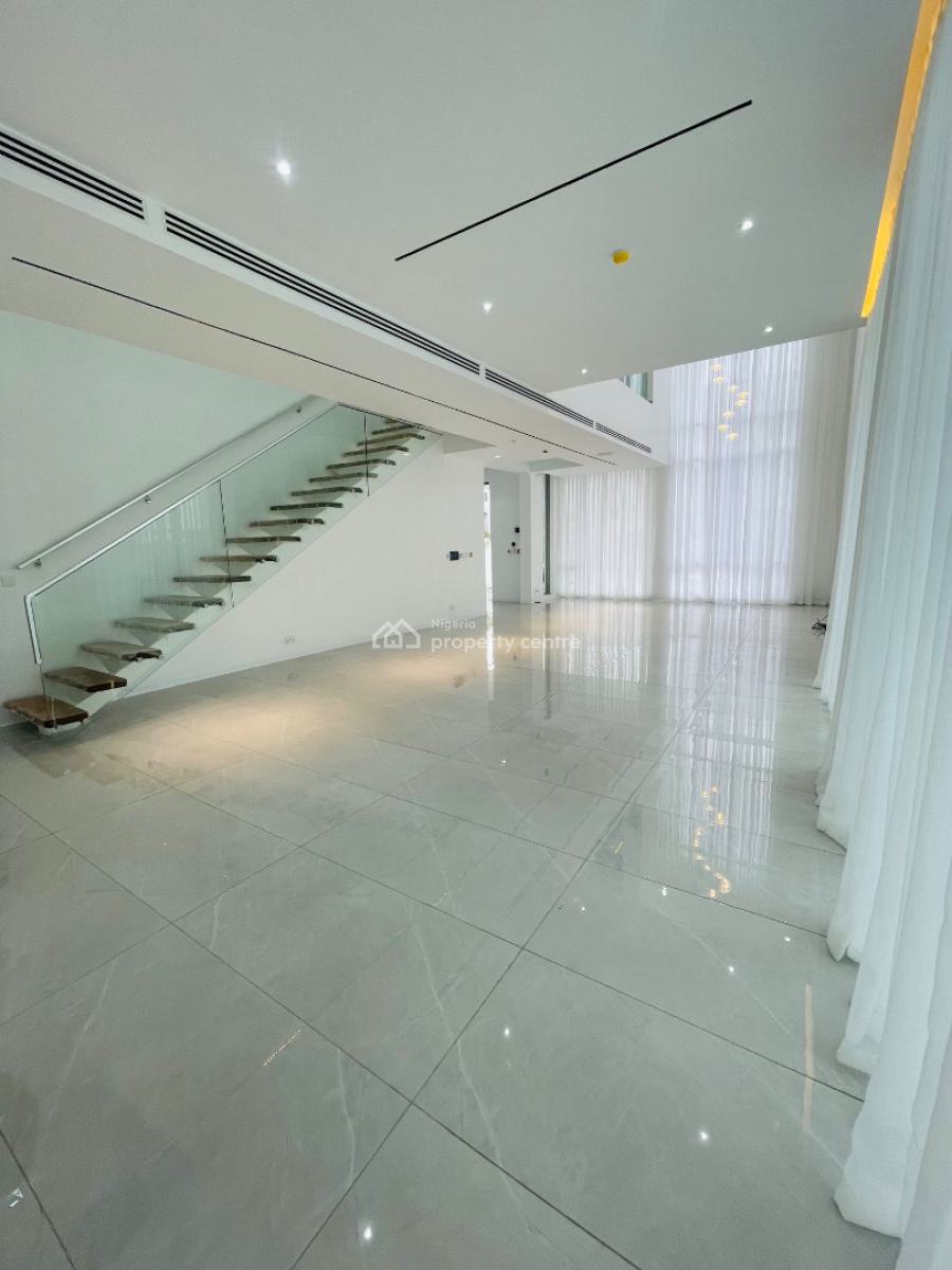 Gloriously Perched  Luxury 5 Bed Detached Home with  Elevator, Pool, Ikate, Lekki, Lagos, Detached Duplex for Sale
