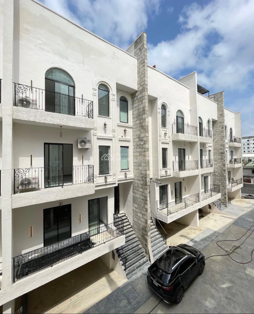 Luxury 4bed Terrace Duplex with Bq + Roof Terrace + Penthouse Pool, Ikoyi, Lagos, Terraced Duplex for Sale