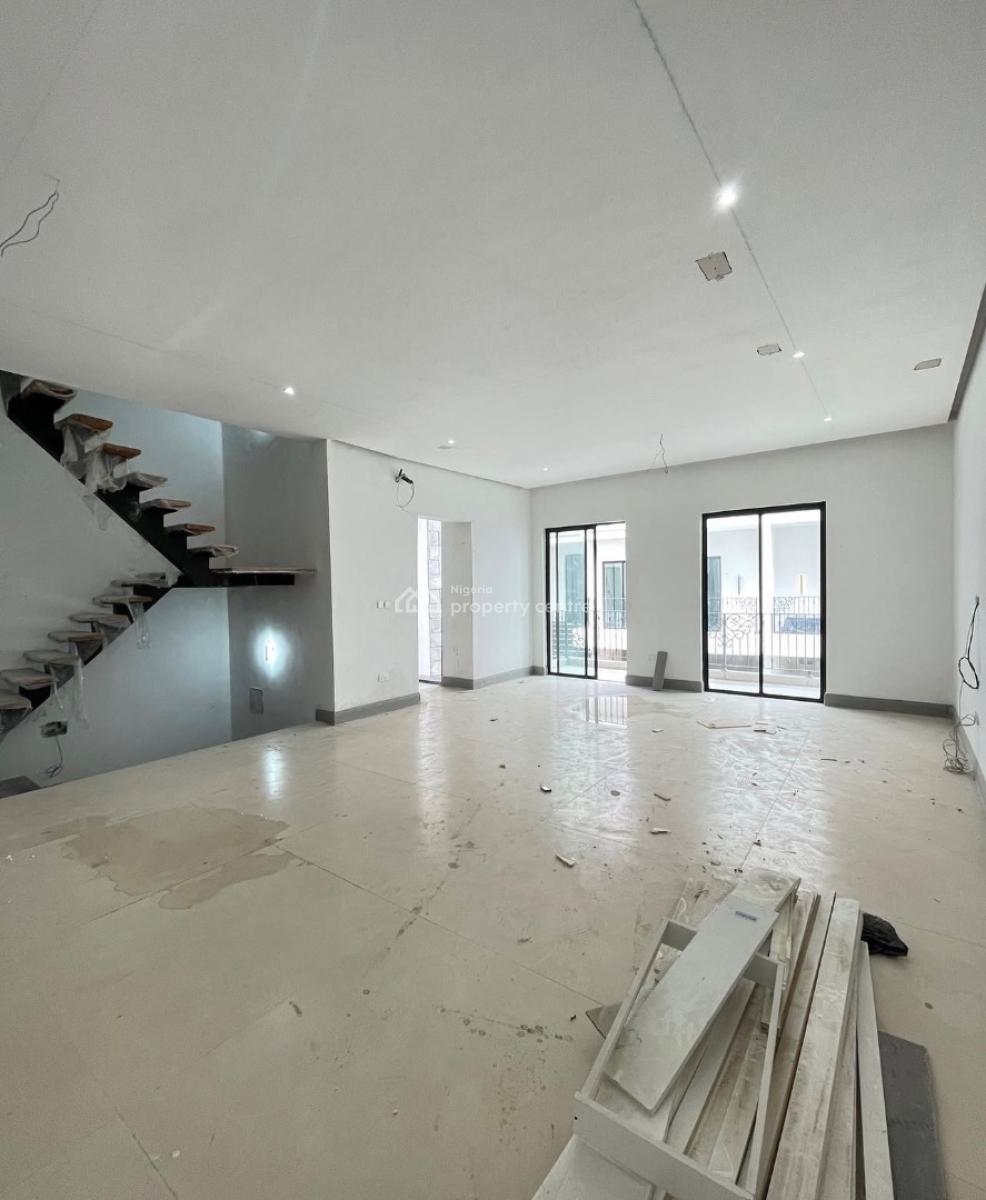 Luxury 4bed Terrace Duplex with Bq + Roof Terrace + Penthouse Pool, Ikoyi, Lagos, Terraced Duplex for Sale