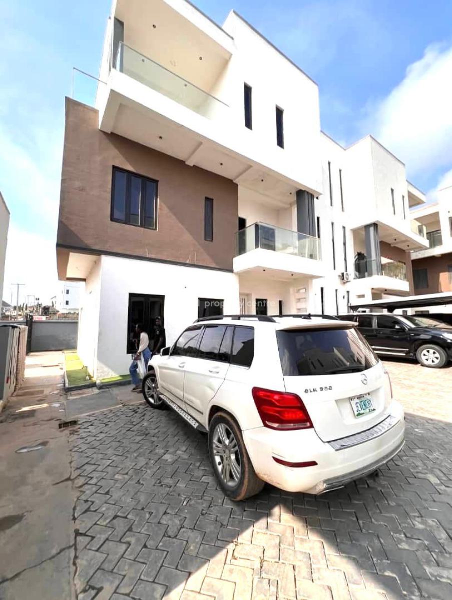 Newly Built 4 Bedroom Terraced Duplex + Bq, Guzape, Guzape District, Abuja, Terraced Duplex for Rent