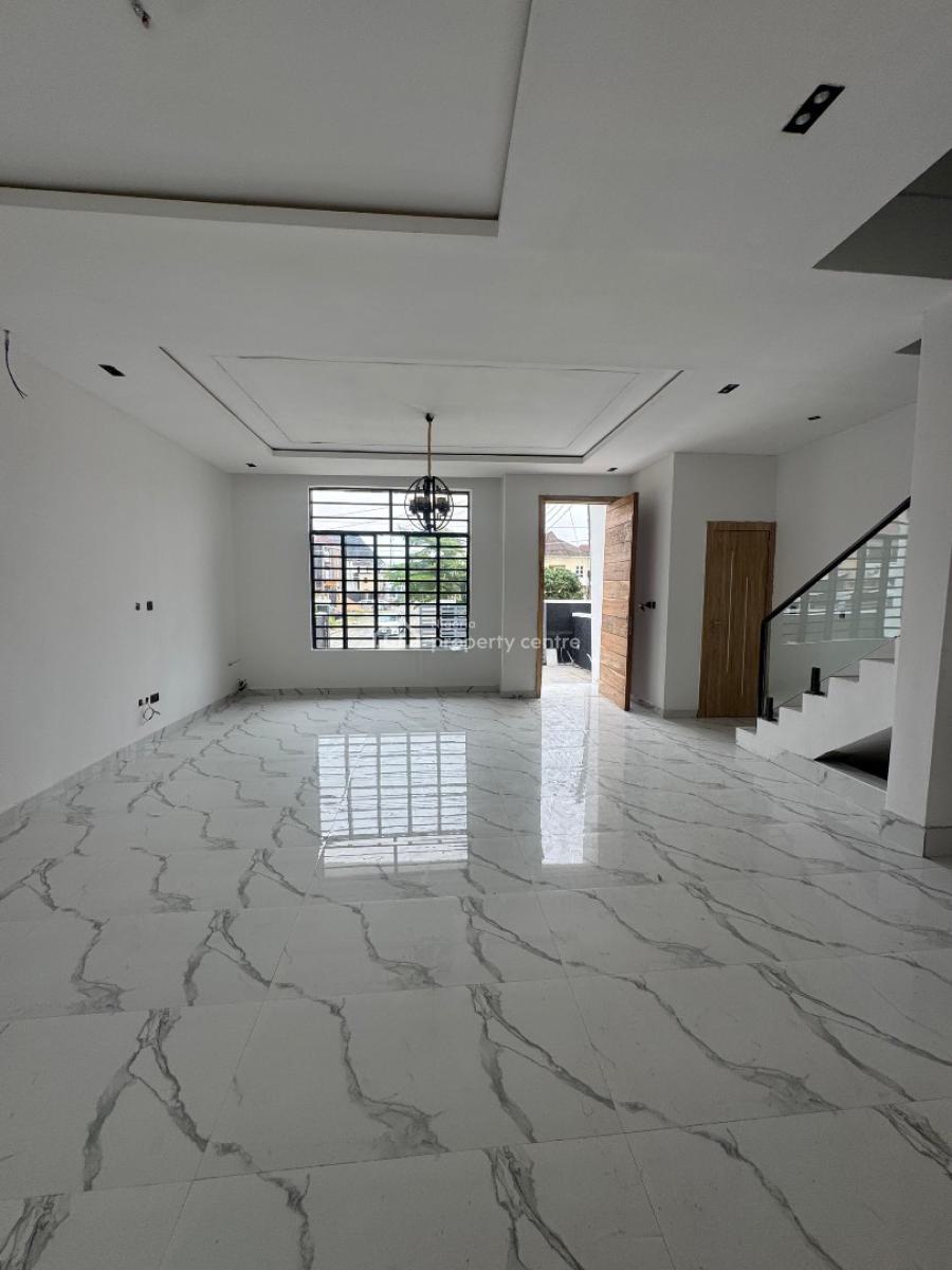 Very Detailed 4  Bedroom Self Compound Terrace Duplex with a Bq, Idado, Lekki, Lagos, Terraced Duplex for Sale