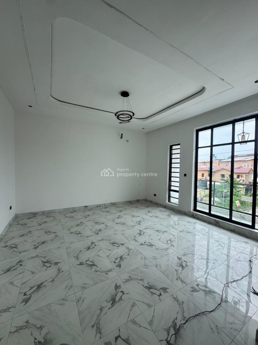 Very Detailed 4  Bedroom Self Compound Terrace Duplex with a Bq, Idado, Lekki, Lagos, Terraced Duplex for Sale