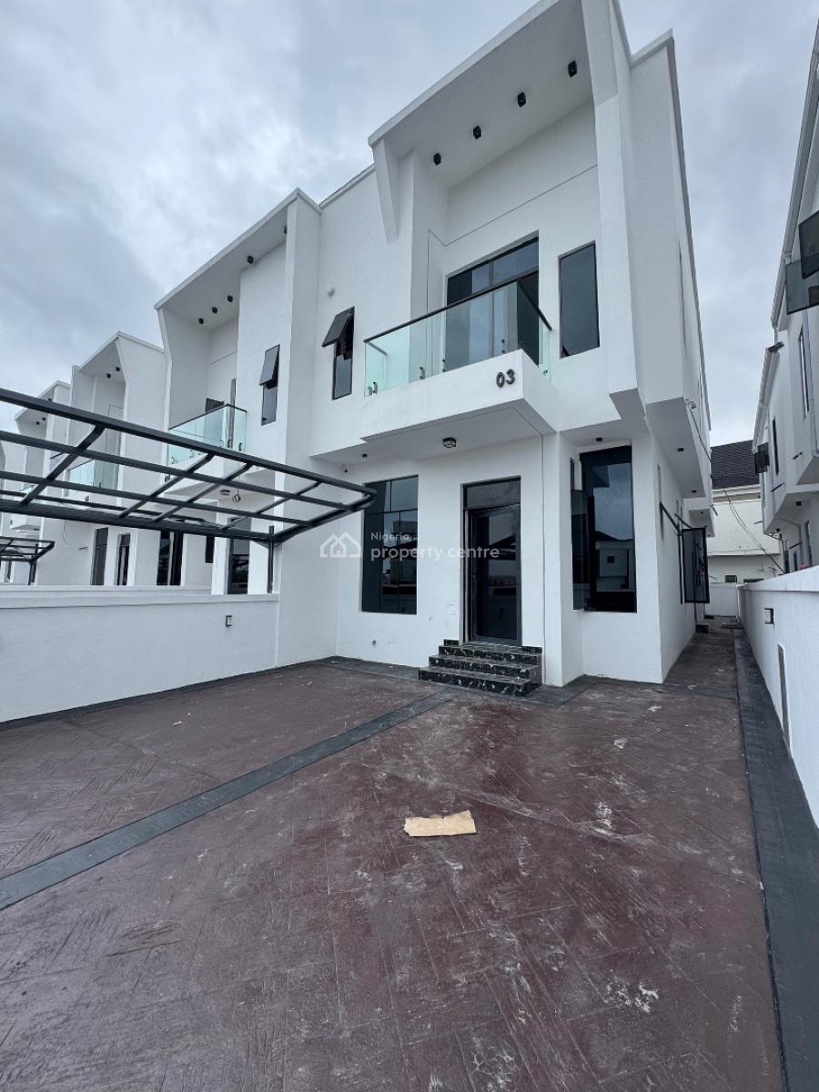 Newly Built 4 Bedroom Semi Detached Duplex Within a Gated Estate, Orchid Road, Lekki, Lagos, Semi-detached Duplex for Sale