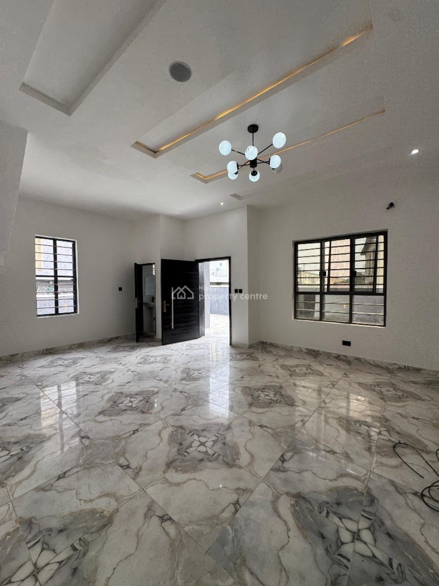 Spacious 4 Bedroom Detached Duplex with a Bq with a Massive Compound, Abraham Adesanya, Ajah, Lagos, Detached Duplex for Sale