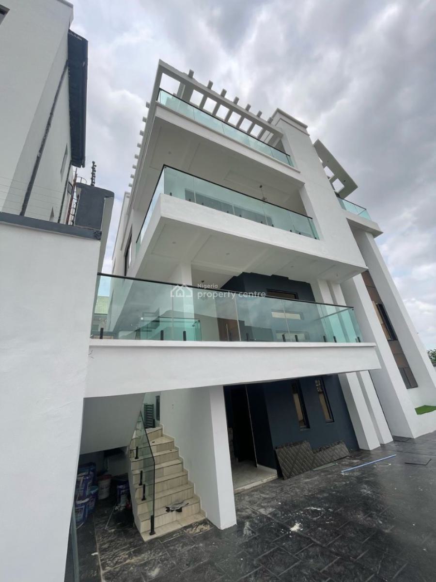 Luxury 5 Bedroom Duplex with Bq, Cinema,swimming Pool and Study Room, a Beautiful Home for Your Cherished Family, Magodo, Lagos, Detached Duplex for Sale